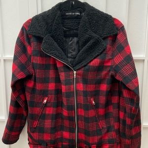 Flannel coat
